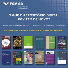 Novidades no Repositório Digital FGV